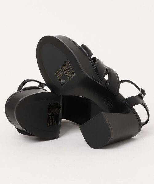 ASH サンダル　厚底　ブラック ASH（アッシュ）の「【SATURN】厚底サンダル（サンダル）」 - WEAR
