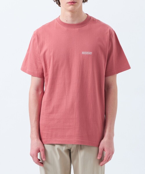 MACKINTOSH PHILOSOPHY（ﾏｯｷﾝﾄｯｼｭ ﾌｨﾛｿﾌｨｰ）の「【WEB&一部店舗】5.6oz クルーネックロゴTシャツ（Tシャツ/カットソー・メンズ・チャコールグレー/ブルー/ホワイト/レッド系その他3・36/42/38/40）」の13枚目の写真