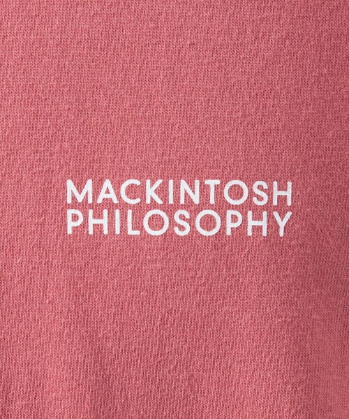 MACKINTOSH PHILOSOPHY（ﾏｯｷﾝﾄｯｼｭ ﾌｨﾛｿﾌｨｰ）の「【WEB&一部店舗】5.6oz クルーネックロゴTシャツ（Tシャツ/カットソー・メンズ・チャコールグレー/ブルー/ホワイト/レッド系その他3・36/42/38/40）」の9枚目の写真