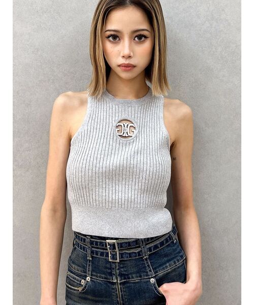 【限定セール！】 セール】Symmetry GYDA MOLDアメスリニットトップス（ニット トップス