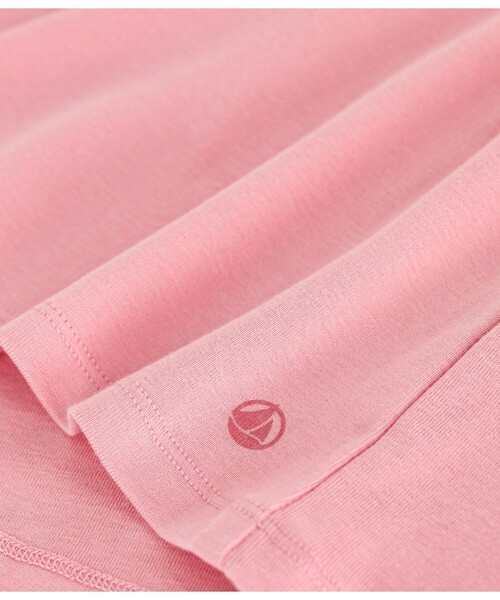 PETIT BATEAU(プチバトー)の「半袖Tシャツ(Tシャツ/カットソー・レディース・ライトピンク/ブルー/グリーン・XX-SMALL/X-SMALL/SMALL/MEDIUM/LARGE)」の12枚目の写真