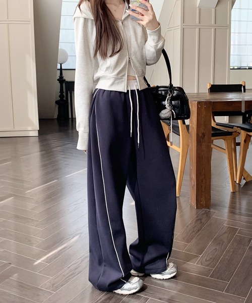 セール】パイピングスウェットパンツ（スウェットパンツ）｜SpRay
