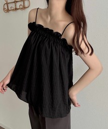 Cham.（チャム）の「フリルキャミソール（キャミソール）」