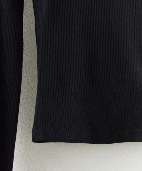 ROOPTOKYO(ループトウキョウ)の「2WAY リボンレース付き トップス 秋物 秋服 2026年秋冬(Tシャツ/カットソー・レディース・イエロー/グレー/ブラック/ホワイト・FREE)」の7枚目の写真