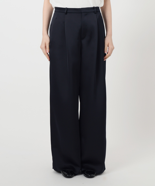 IENA（イエナ）の「ウォッシャブル サテン スラックス（スラックス