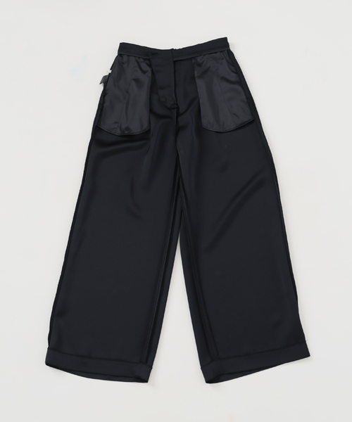 IENA ウォッシャブルウールショートパンツ ブラック ウールショートパンツ|allureville OFFICIAL SITE / ONLINE SHOP