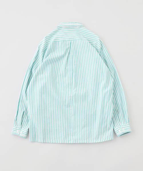 ensou.(エンソウ)の「ensou.(エンソウ) Roungh Cut Shirt E12S006(シャツ/ブラウス・メンズ・アーミー・LARGE)」の2枚目の写真
