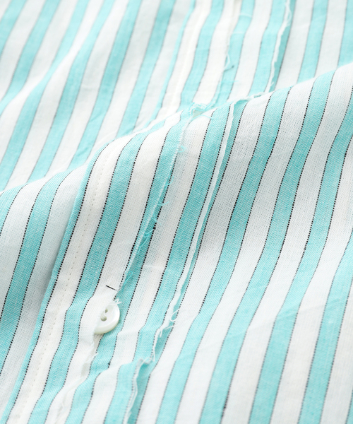 ensou.(エンソウ)の「ensou.(エンソウ) Roungh Cut Shirt E12S006(シャツ/ブラウス・メンズ・アーミー・LARGE)」の4枚目の写真