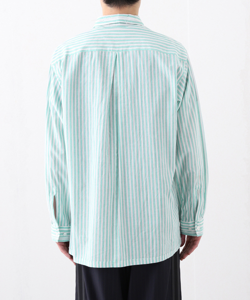 ensou.(エンソウ)の「ensou.(エンソウ) Roungh Cut Shirt E12S006(シャツ/ブラウス・メンズ・アーミー・LARGE)」の7枚目の写真