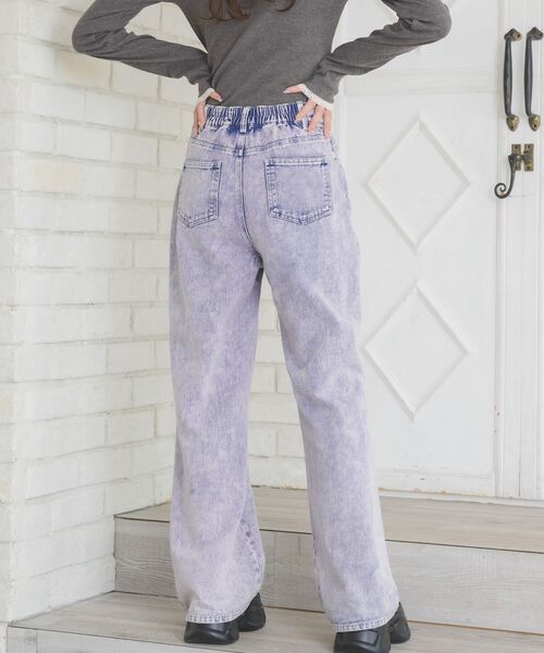 ems excite（エムズエキサイト）の「レース付きデニムPT（デニムパンツ・レディース・ライトブルー/ブラック/ピンク系その他・FREE）」の20枚目の写真