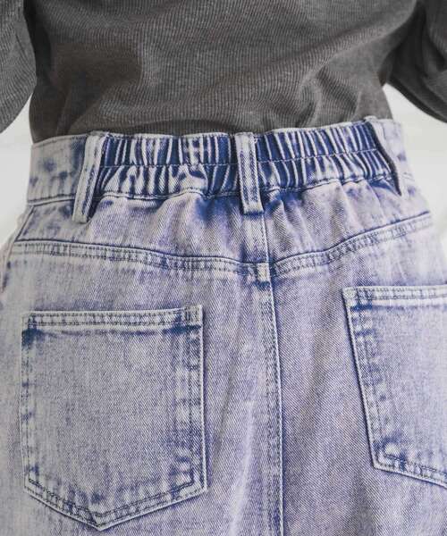 ems excite（エムズエキサイト）の「レース付きデニムPT（デニムパンツ・レディース・ライトブルー/ブラック/ピンク系その他・FREE）」の15枚目の写真