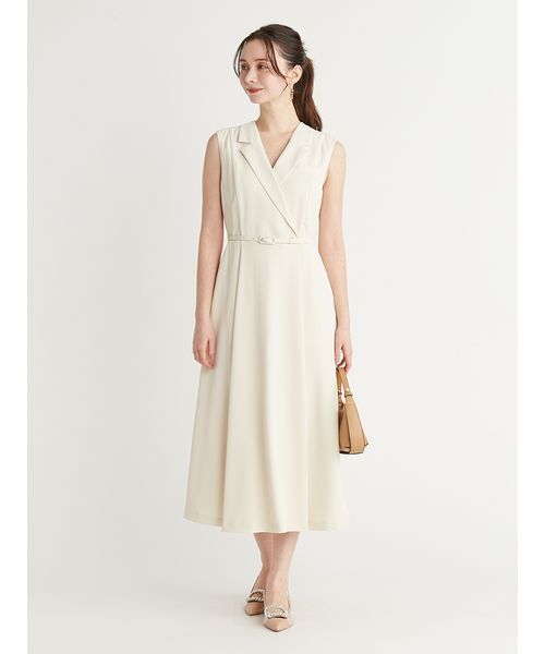 【正規品/美品】テーラードラペルフレアワンピース CELFORD（セルフォード）の「テーラードラペルフレアワンピース