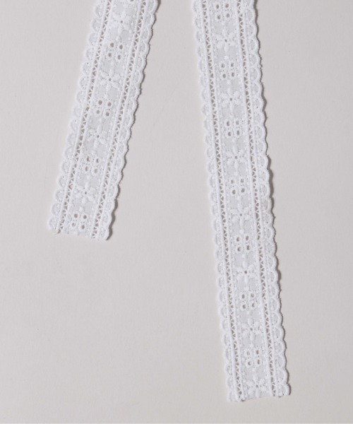 WC(ダブル シー)の「コットンレースリボンピン(ヘアピン・レディース・ホワイト・FREE)」の5枚目の写真