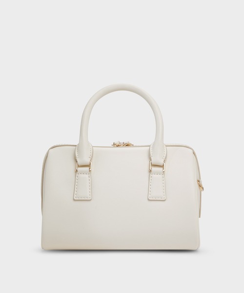 CHARLES&KEITH★Everleigh Bowling Bag ボーリングバッグ/送料込 Black Everleigh Bowling Bag - CHARLES & KEITH US