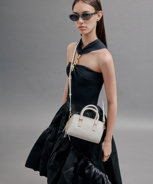 CHARLES&KEITH Everleigh エベルレイ ボウリングバッグ Everleigh エベルレイ ボウリングバッグ（トートバッグ）｜CHARLES