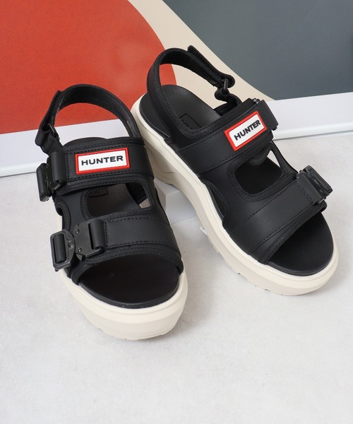 AUS発★TONY BIANCO★Hunter バックル レザー ビーチサンダル org.jpg