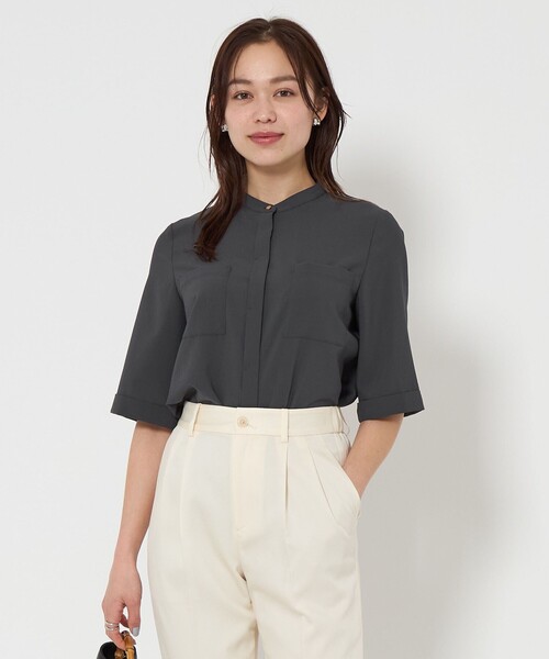 セール】ドライポリ ポケット ショートスリーブ シャツ -マシン