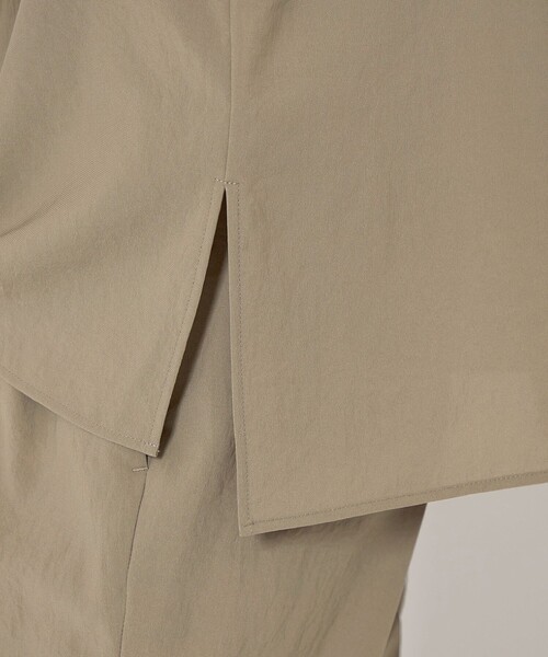 green label relaxing(グリーンレーベルリラクシング)の「ドライポリ ポケット ショートスリーブ シャツ -マシンウォッシャブル-(シャツ/ブラウス・レディース・オフホワイト/オリーブ/ダークグレー・FREE)」の20枚目の写真