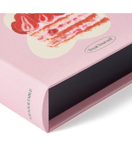 セール】カフェ ブックボックス M ピンク（インテリア雑貨