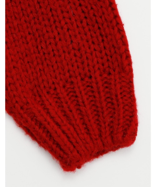 Little sunny bite（リトルサニーバイト）の「【8】【Little Sunny Bite】ribbon knit top（ニット/セーター・レディース・レッド/オレンジ/パープル・MEDIUM/SMALL）」の21枚目の写真