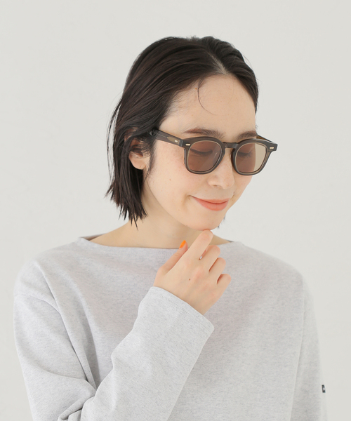 IENA(イエナ)の「GLITCH/グリッチ GLH-1015 メガネ(メガネ・レディース・ブラウン/カーキ・FREE)」の7枚目の写真