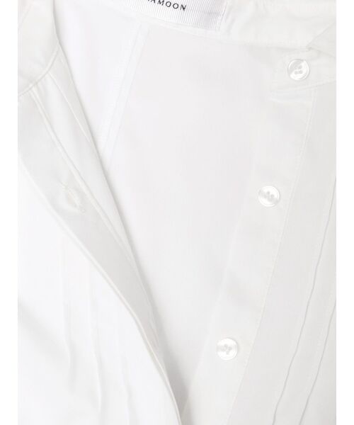 LAGUNAMOON（ラグナムーン）の「ノースリーブタックペプラムシャツ（シャツ/ブラウス・レディース・ブルー/ホワイト/ネイビー・FREE）」の6枚目の写真