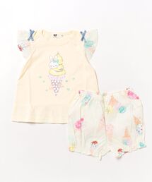 KP（ケーピー）の「アイスクリームプリント Tシャツ＆ブルマセット（セットアップ）」