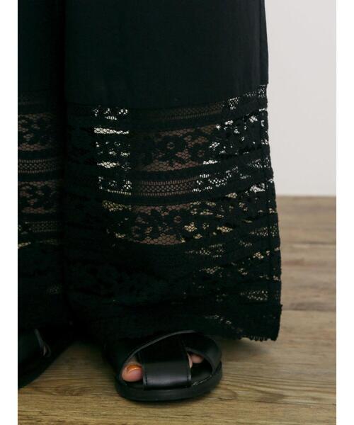 Samansa Mos2(サマンサ モスモス)の「裾レースぺチパンツ(その他パンツ・レディース・キナリ/ブラック/オフホワイト・F)」の19枚目の写真