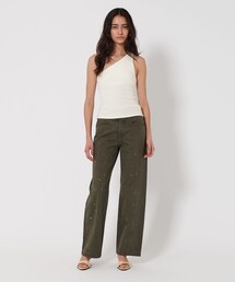 ATTISESSION | ＜ATTISESSION＞コットン テレコ ワンショルダ― トップス(キャミソール)