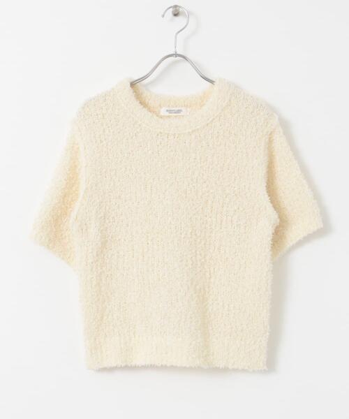 URBAN RESEARCH Sonny Label（アーバンリサーチサニーレーベル）の「フェザーサマーニットプルオーバー（ニット/セーター・レディース・グレー/オフホワイト/ブルー・FREE）」の11枚目の写真