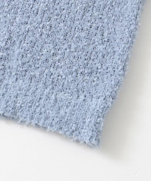 URBAN RESEARCH Sonny Label（アーバンリサーチサニーレーベル）の「フェザーサマーニットプルオーバー（ニット/セーター・レディース・グレー/オフホワイト/ブルー・FREE）」の22枚目の写真