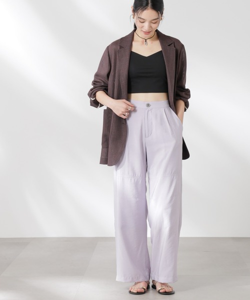 セール】カラミ織りシングルジャケット（テーラードジャケット）｜NANO