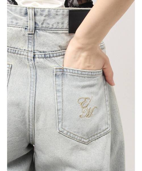 EATME（イートミー）の「カーブシルエットデニムパンツ（デニムパンツ・レディース・ブルー/ライトブルー・MEDIUM/SMALL）」の18枚目の写真