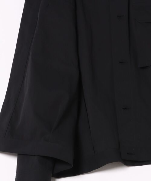 FACTOTUM(ファクトタム)の「【FACTOTUM】 Nylon Water Repellent Militar BL(ミリタリージャケット・メンズ・ブラック/カーキ・46/48)」の4枚目の写真