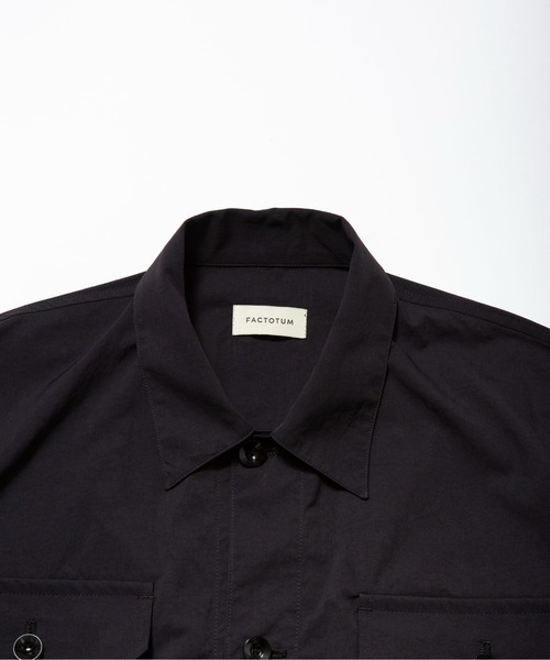 FACTOTUM(ファクトタム)の「【FACTOTUM】 Nylon Water Repellent Militar BL(ミリタリージャケット・メンズ・ブラック/カーキ・46/48)」の21枚目の写真