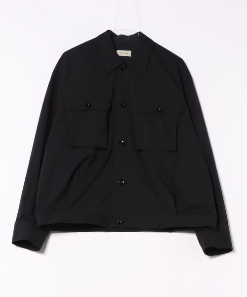 FACTOTUM(ファクトタム)の「【FACTOTUM】 Nylon Water Repellent Militar BL(ミリタリージャケット・メンズ・ブラック/カーキ・46/48)」の8枚目の写真