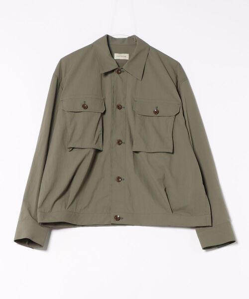 FACTOTUM(ファクトタム)の「【FACTOTUM】 Nylon Water Repellent Militar BL(ミリタリージャケット・メンズ・ブラック/カーキ・46/48)」の9枚目の写真