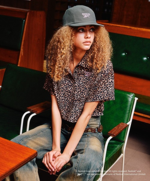 FOREVER 21（フォーエバー トゥエンティーワン）の「【Reebok（リーボック）】ロゴキャップ（キャップ・レディース・ブラック/カーキ・FREE）」の4枚目の写真