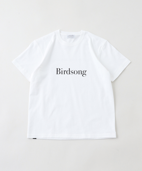 POET MEETS DUBWISE(ポエットミーツダブワイズ)の「POET MEETS DUBWISE(ポエトミーツダブワイズ) BIRDSONGS Tシャツ BDSTS-0559(Tシャツ/カットソー・メンズ・ブラック系その他/ホワイト・LARGE/X-LARGE)」の1枚目の写真