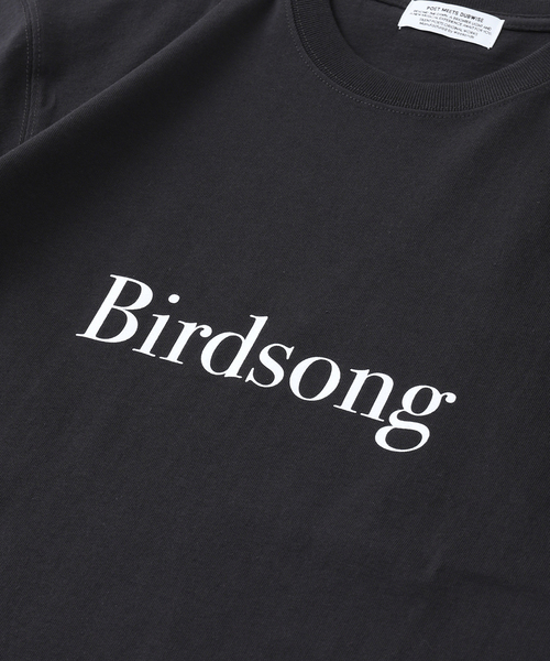 POET MEETS DUBWISE(ポエットミーツダブワイズ)の「POET MEETS DUBWISE(ポエトミーツダブワイズ) BIRDSONGS Tシャツ BDSTS-0559(Tシャツ/カットソー・メンズ・ブラック系その他/ホワイト・LARGE/X-LARGE)」の5枚目の写真