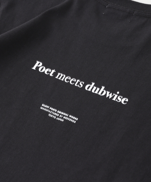 POET MEETS DUBWISE(ポエットミーツダブワイズ)の「POET MEETS DUBWISE(ポエトミーツダブワイズ) BIRDSONGS Tシャツ BDSTS-0559(Tシャツ/カットソー・メンズ・ブラック系その他/ホワイト・LARGE/X-LARGE)」の7枚目の写真