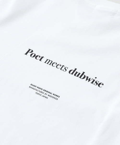 POET MEETS DUBWISE(ポエットミーツダブワイズ)の「POET MEETS DUBWISE(ポエトミーツダブワイズ) BIRDSONGS Tシャツ BDSTS-0559(Tシャツ/カットソー・メンズ・ブラック系その他/ホワイト・LARGE/X-LARGE)」の8枚目の写真