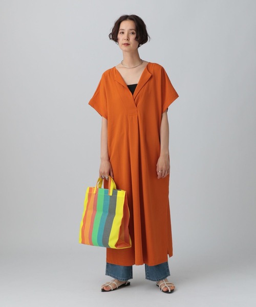 LEPSIM（レプシィム）の「マルチストライプトート　451456（トートバッグ・レディース・ベージュ系その他/マルチ・ONE SIZE）」の5枚目の写真