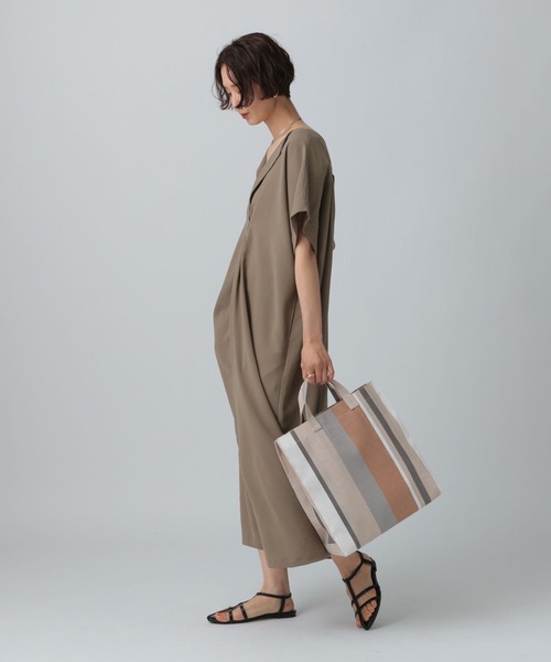 LEPSIM（レプシィム）の「マルチストライプトート　451456（トートバッグ・レディース・ベージュ系その他/マルチ・ONE SIZE）」の8枚目の写真