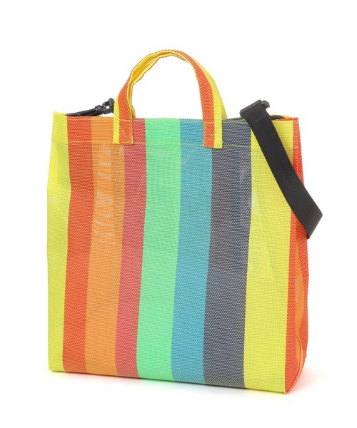 LEPSIM（レプシィム）の「マルチストライプトート　451456（トートバッグ・レディース・ベージュ系その他/マルチ・ONE SIZE）」の9枚目の写真