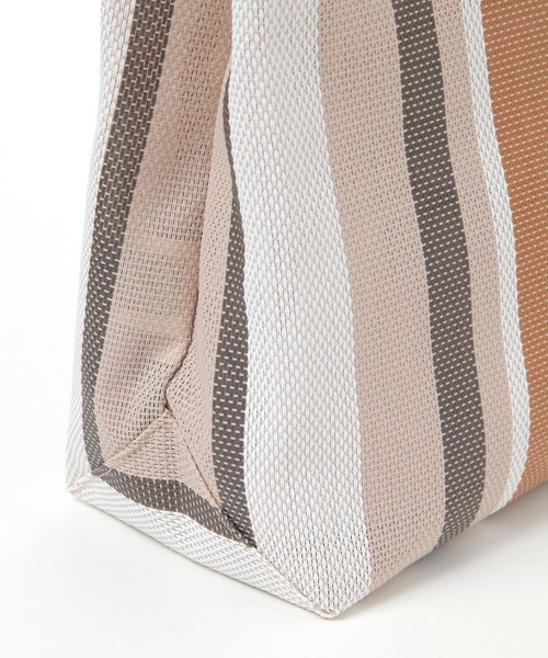 LEPSIM（レプシィム）の「マルチストライプトート　451456（トートバッグ・レディース・ベージュ系その他/マルチ・ONE SIZE）」の17枚目の写真