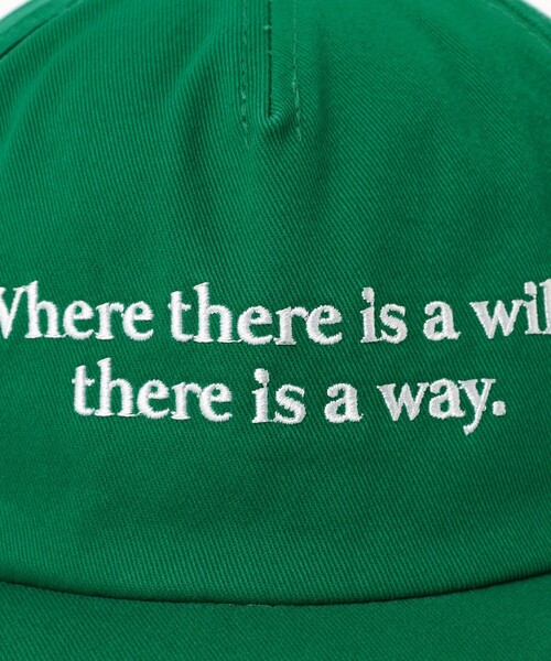 B:MING by BEAMS（ビーミングバイビームス）の「刺繍 メッセージ キャップ（キャップ・メンズ・ブラック/イエロー/グリーン・ONE SIZE）」の11枚目の写真