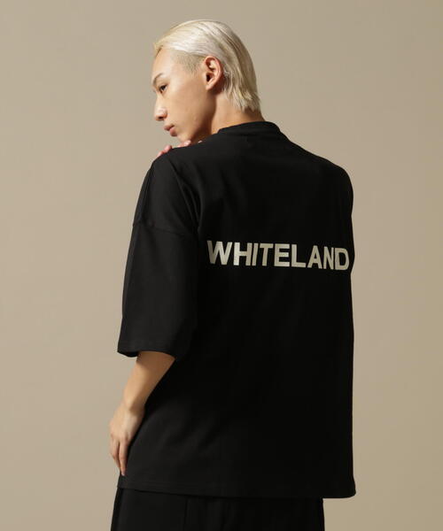 WHITELAND（ホワイトランド）の「【WEB&DEPOT限定】WHITELAND/ホワイトランド/OWL/LOGO SST/半袖Tシャツ（Tシャツ/カットソー・メンズ・ブラック/ホワイト・L/M）」の20枚目の写真