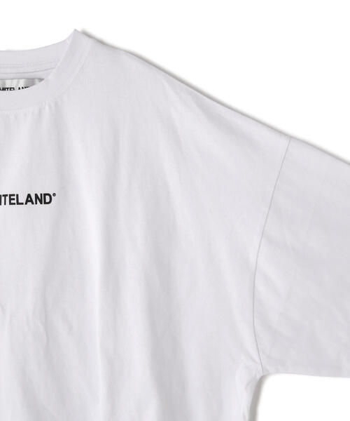 WHITELAND（ホワイトランド）の「【WEB&DEPOT限定】WHITELAND/ホワイトランド/OWL/LOGO SST/半袖Tシャツ（Tシャツ/カットソー・メンズ・ブラック/ホワイト・L/M）」の4枚目の写真