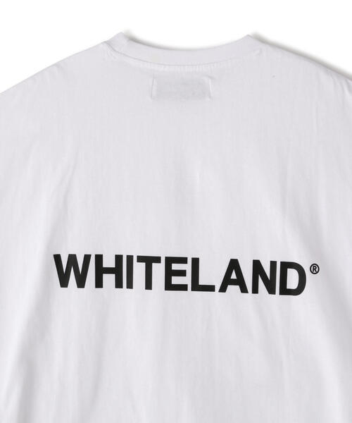 WHITELAND（ホワイトランド）の「【WEB&DEPOT限定】WHITELAND/ホワイトランド/OWL/LOGO SST/半袖Tシャツ（Tシャツ/カットソー・メンズ・ブラック/ホワイト・L/M）」の6枚目の写真